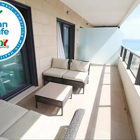 Lägenhet T2 Rocha Prime Sea View Penthouse *