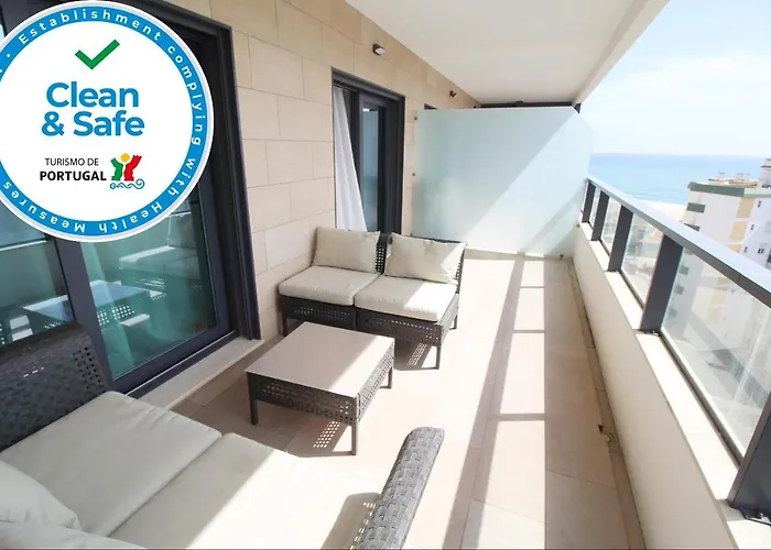 Daire T2 Rocha Prime Sea View Penthouse *